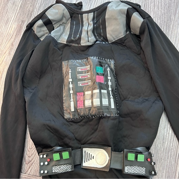 Star Wars Darth Vader Halloween Costume M 7-8 - Picture 3 of 7